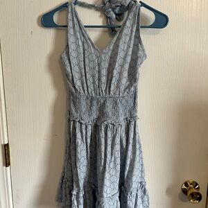 Jessica Simpson Blue Textured Dress